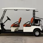 2021 Wuling Golf Car 4Seater - White inside Brown - Thumbnail 6