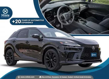 LEXUS RX 500 2.4L PETROL HEV 2023 MODEL YEAR– BLACK