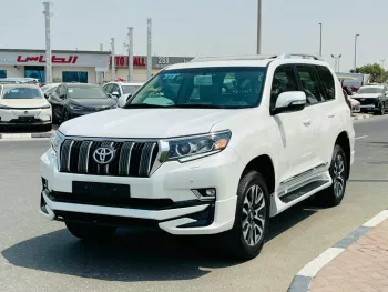TOYOTA PRADO VX 4.0L V6 4WD WHITE 2023 MODEL YEAR