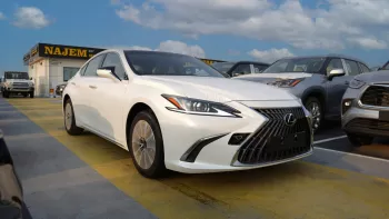 Lexus ES 300h Hybrid V4 2023 Model Year White Color
