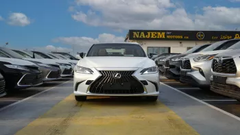 Lexus ES 300h Hybrid V4 2023 Model Year White Color