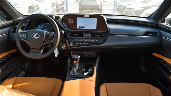 Lexus ES300h Hybrid 2023 White Color