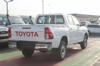 TOYOTA HILUX 2.4L DIESEL 4WD 2023 WHITE BASIC OPTION