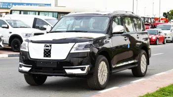 Nissan Patrol Black Platinum 5.7L V8 2023 Model Year