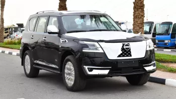 Nissan Patrol Black Platinum 5.7L V8 2023 Model Year