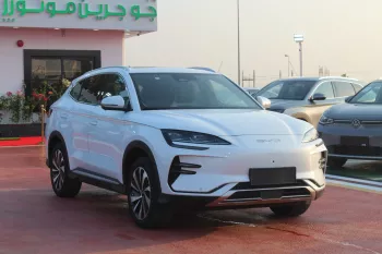 BYD Song Plus Electric Car 2023 Champion Version White Color