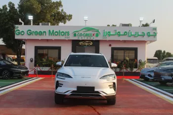 BYD Song Plus Electric Car 2023 Champion Version White Color