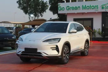 BYD Song Plus Electric Car 2023 Champion Version White Color
