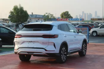 BYD Song Plus Electric Car 2023 Champion Version White Color