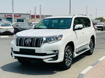 Toyota Prado VX 4.0L 4WD 2023 Model Year White Color