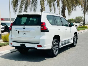 Toyota Prado VX 4.0L 4WD 2023 Model Year White Color