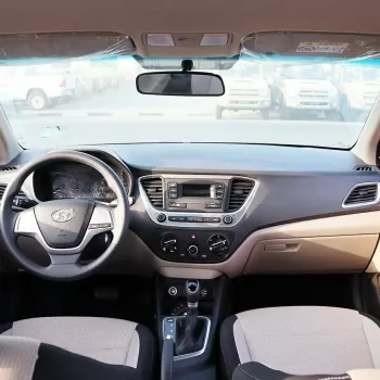 Hyundai Accent Petrol 1.6L 2023 Model Year White Color