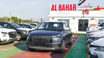 Hyundai venue 1.6-liter 2024 Model Year Blue Color