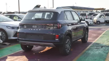 Hyundai venue 1.6-liter 2024 Model Year Blue Color