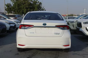Toyota Corolla Hybrid 1.8L 2025 Model Year White Color