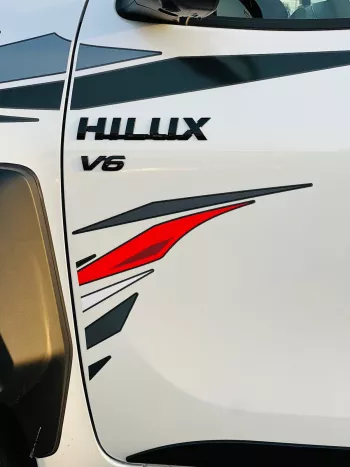 Toyota Hilux GR Sport 4.0L 2024 Model Year White Color