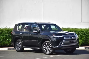 2022 MODEL LEXUS LX600 PRESTIGE V6 3.5L BLACK COLOR
