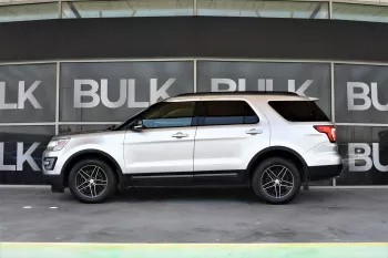 Ford Explorer 2018 Model Year Silver Color
