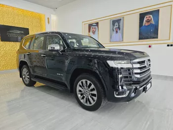 Toyota Land Cruiser VXR Twin Turbo 2023 Model Year Black Color