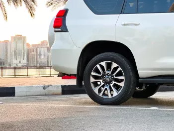 Toyota Prado GXR V4 2022 Model Year White Color