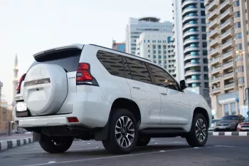 Toyota Prado GXR V4 2022 Model Year White Color