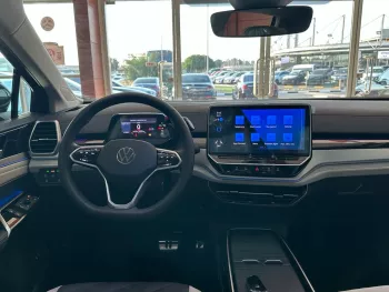 Volkswagen ID.6 Full Electric 2022 Model Year Blue Color