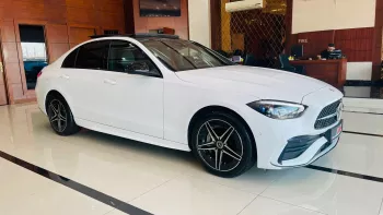 Mercedes-Benz C Class C 300e 2022 Model Year White Color 