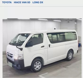RHD – TOYOTA HIACE 2.8L DIESEL 2023 MODEL YEAR STANDARD DELIVERY VAN