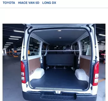 RHD – TOYOTA HIACE 2.8L DIESEL 2023 MODEL YEAR STANDARD DELIVERY VAN