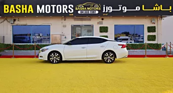 Nissan Maxima 2018 Model Year White Color