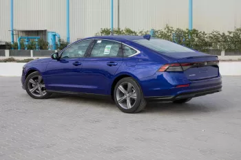 Honda Accord 1.5T EX 2023 Model Year Still Night Blue Exterior Grey Interior