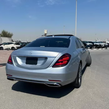 MERCEDES BENZ S 400 2018 MODEL YEAR SILVER COLOR JAPANESE SPECS