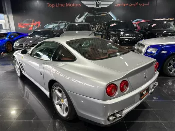 Ferrari 550 Maranello Silver Color 1998 Model Year