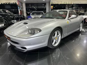 Ferrari 550 Maranello Silver Color 1998 Model Year