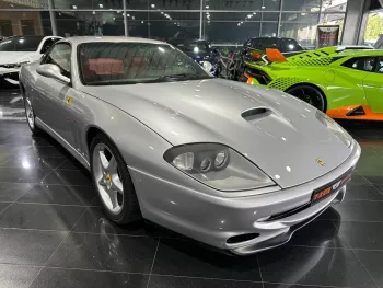 Ferrari 550 Maranello Silver Color 1998 Model Year