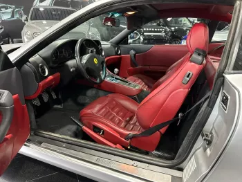 Ferrari 550 Maranello Silver Color 1998 Model Year