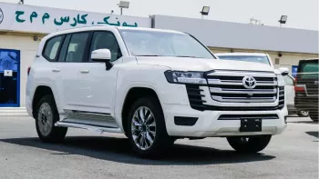 Toyota Land Cruiser 2025 LC300 Petrol White Color