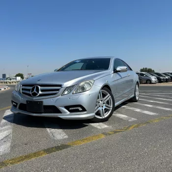 2009 MERCEDES-BENZ E CLASS E550 COUPE SILVER 5.5 L