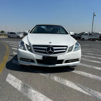 2011 MERCEDES-BENZ E CLASS E350 COUPE WHITE 3.5L V6