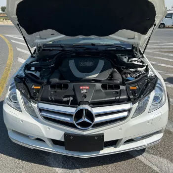 2011 MERCEDES-BENZ E CLASS E350 COUPE WHITE 3.5L V6