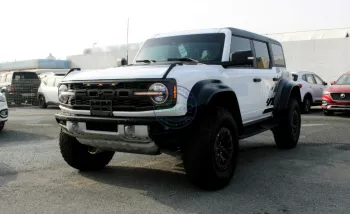 2023 Model Ford Bronco Raptor 3.0L Petrol White Color
