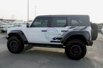 2023 Model Ford Bronco Raptor 3.0L Petrol White Color