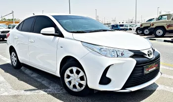 Toyota Yaris 1.6L 2021 Model Year White Color Exterior