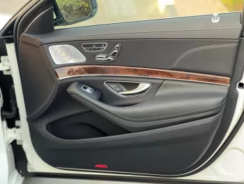 Mercedes-Benz S Class S400 2018 Model Year White Color