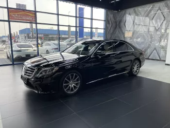 Mercedes-Benz S Class S550 2016 Model Year Black Color