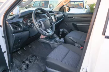 Toyota Hilux 2.4L Diesel 2024 Model Year White Color