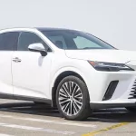 Lexus RX 350H 2.5 Hybrid 2023 Model year White Color - Thumbnail 1