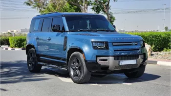 LAND ROVER DEFENDER 2021 MODEL YEAR P400 HSE BLUE COLOR