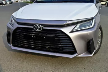 TOYOTA YARIS Y+ 1.3L 2024 MODEL YEAR PETROL CVT SILVER COLOR