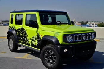 SUZUKI JIMNY 2024 MODEL YEAR5DRS GLX 1.5L PETROL AUTOMATIC YELLOW COLOR